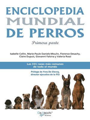 cover image of Enciclopedia mundial de perros--Primera parte